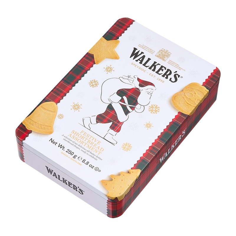 ウォーカー サンタクロース フェスティブ缶